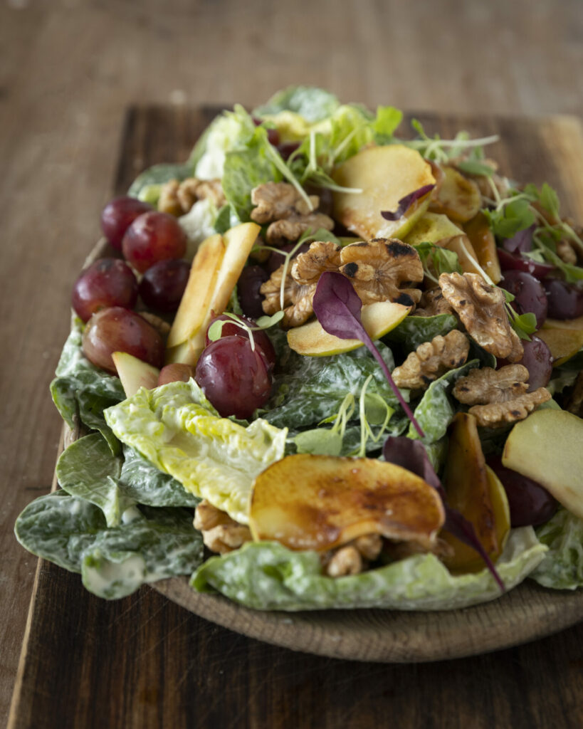 Jan Braai | Salad with Apple & Blue Cheese Recipe